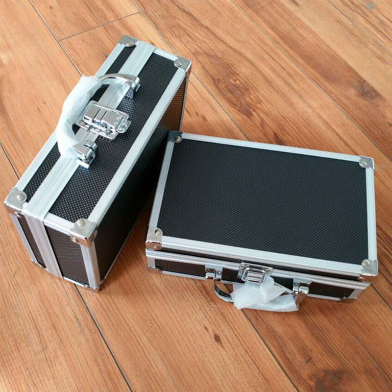 Aluminum box manufacturers sell aluminum alloy tool storage boxes, small instrumentation, portable shockproof aluminum alloy instrument boxes.