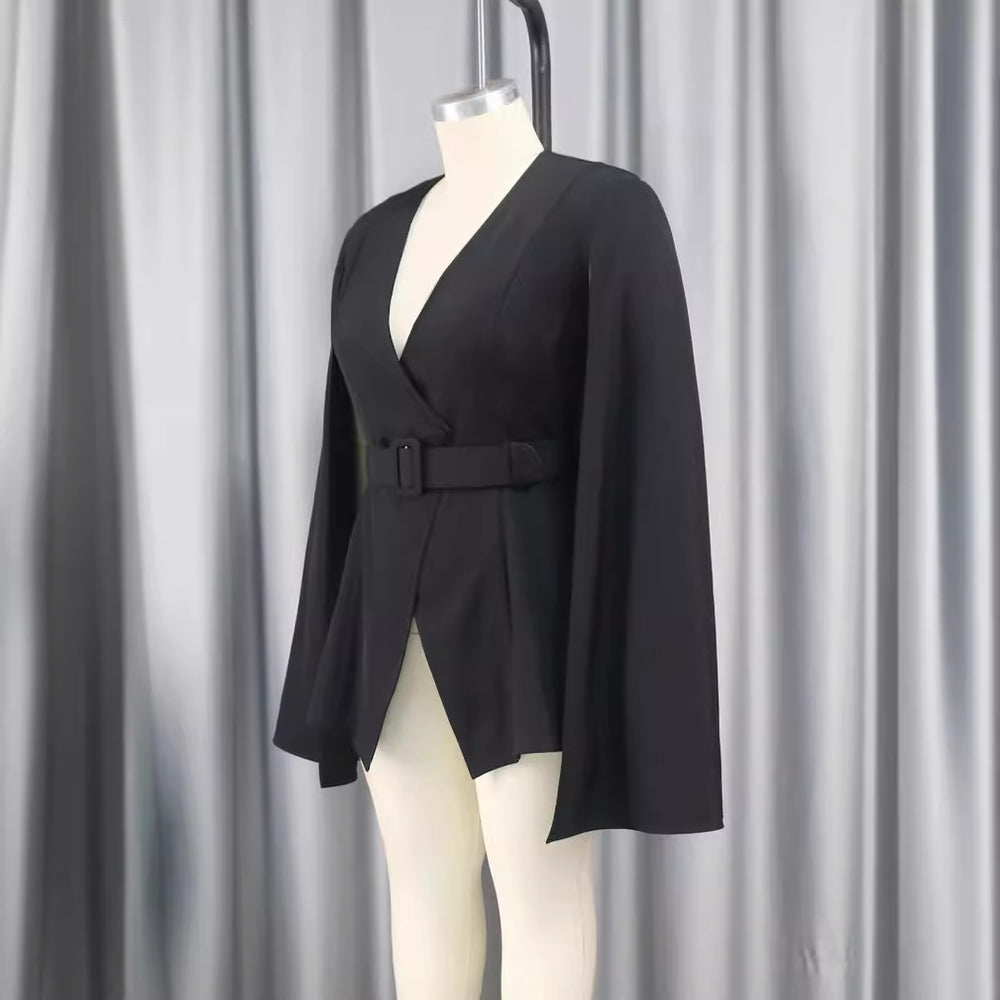 Am030408autumstylishlong sleeves small suit workplace work clothingeasiest for match women's clothingtops suit coat