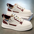 Men's shoes 2026 new spring fashion versatile men's casual white sneakers soft sole athletic breathable student trendy shoes