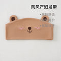 Happy maternity headscarf (coffee color)