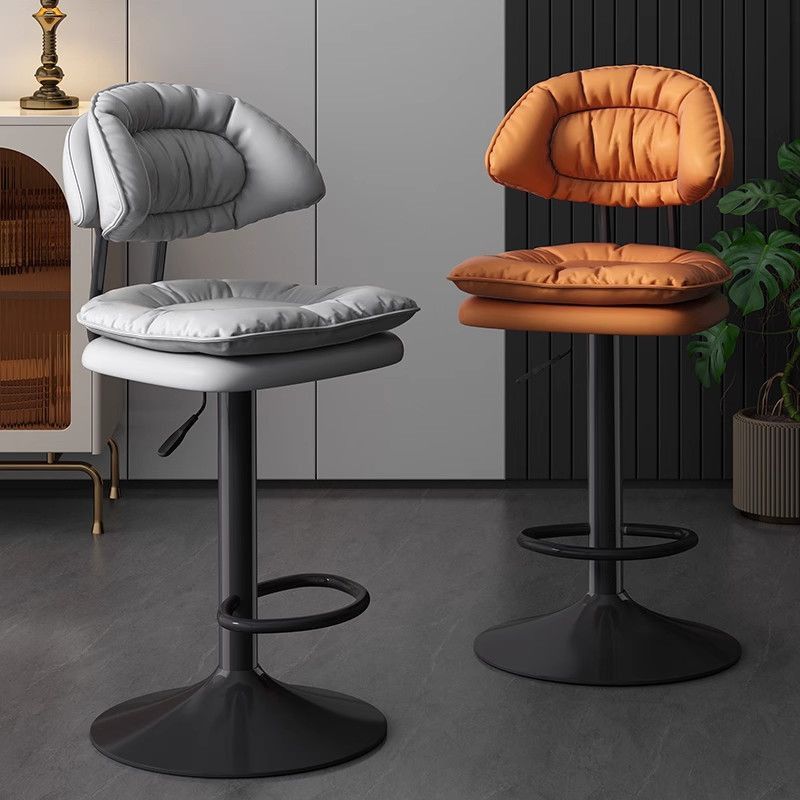 Bar stool modern casual high stool bar chair for homelift back chair front desk cashier island bar chair