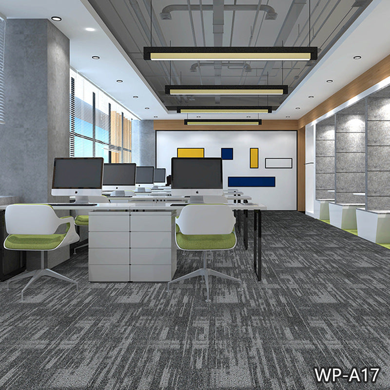 Large area carpet, fully padded, thickened, wear-resistant, easy to clean, commercial grade carpet for billiard halls, hotels, office buildings, and offices