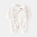 Babibele baby rompers - seamless bodysuits, autumn/winter pure cotton newborn monk suits, crawling suits, spring/autumn clothes