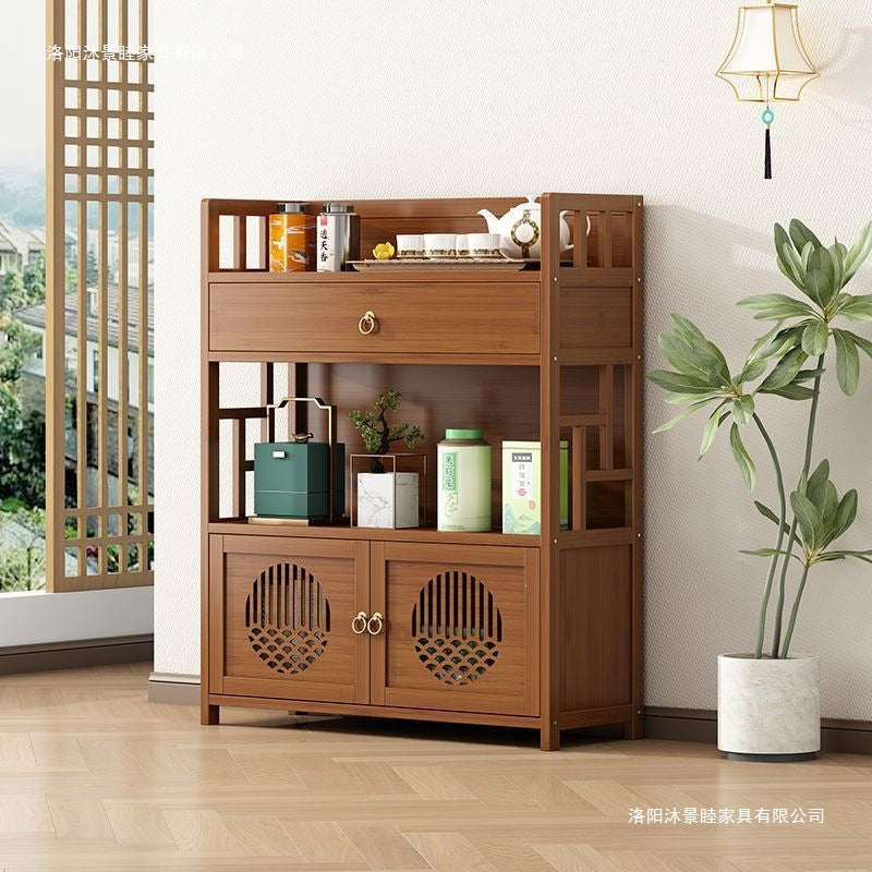 Storage rack tea cabinet office tea cabinet for home tea display cabinet table side cabinet tea tea set storage cabinet