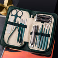 Home edition [dark green] zipper bag 15-piece set