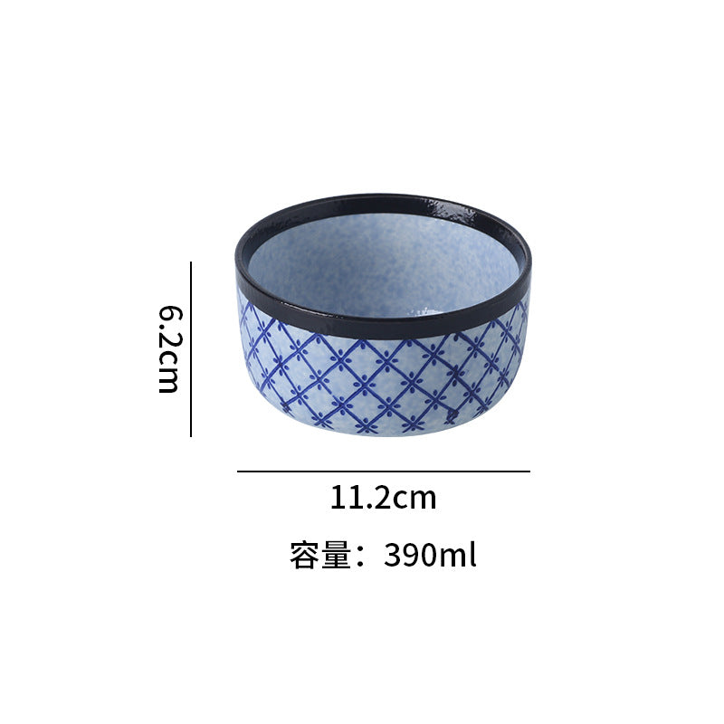 European-style restaurant & hotel unique plates - creative ceramic bowls for cold dishes, desserts, snacks, and salads