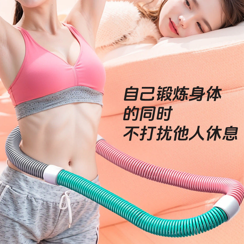 Hula hoop to tighten the abdomen and not hurt the waist. women can slim down the belly and reduce the abdomen. spring soft hula hoop for fitness and slimming