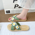 Daisy soft sole slippers women's summer outdoor wear 2024 new anti-slip bath versatile casual beach sandals