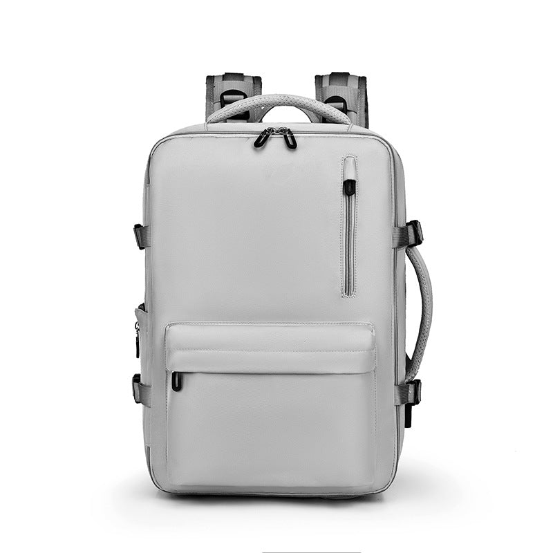 Cross-border fashion leisure travel expansion backpack large capacity lightweight backpack business commuter laptop bag