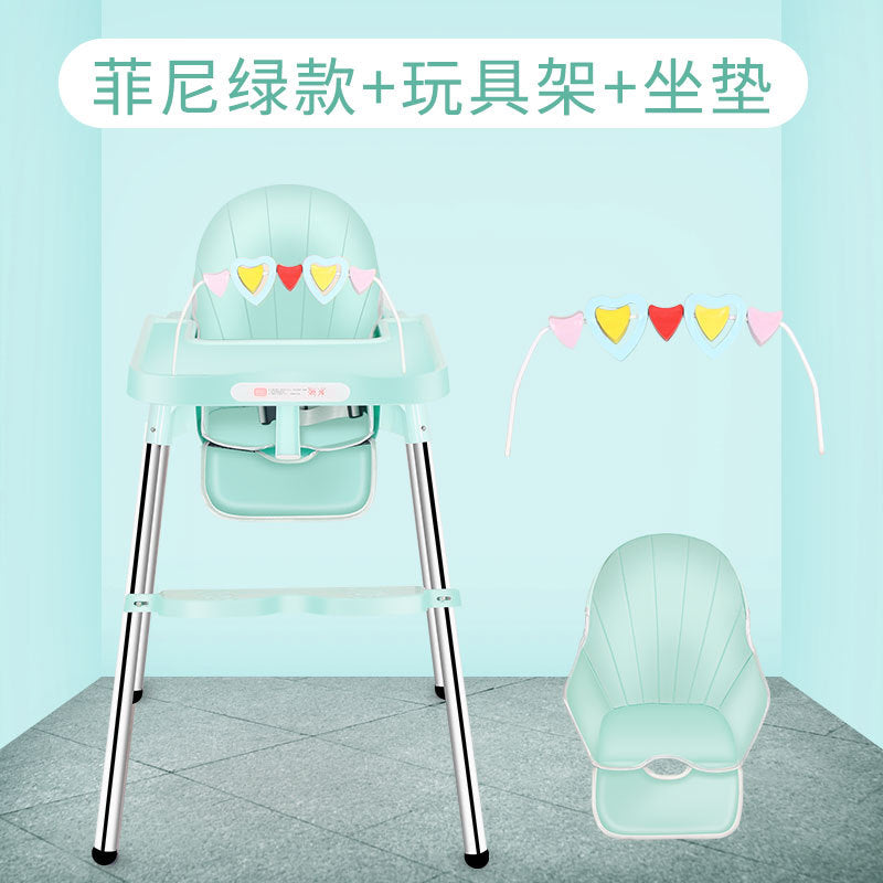 Baby Eating Dining Chair Multifunctional Household Infant Playing Dining Table and Chair Anti-drop Learning Seat Children's Dining Table Dining Chair