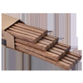 Chopsticks for homehigh-end new arrival chicken wing wood mahogany paintless wax non-slip hot pot long chopsticks fried high temperature resistant chopsticks