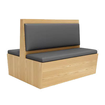 Customized catering booth sofa tea restaurant noodle shop snacks fast food milk tea burger shop plate sofa table and chairs