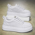 Men's spring breathable 2025 new thin casual white sneakers trendy korean style versatile men's athletic skate shoes