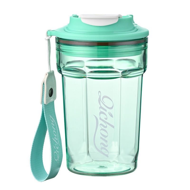 Influencer-approved, high-style car coffee cup: portable, outdoor, shatterproof, and perfect for students. customizable water bottle