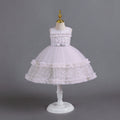 Ready-to-ship toddler tulle cake princess dress - perfect for baby girl's first birthday or special occasion