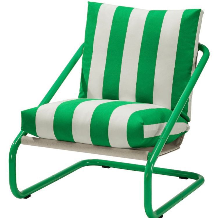 Influencer-approved single sofa chair - lazy balcony lounge chair - minimalist single seater - wabi-sabi style furniture - cotton living room