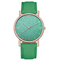 Factory direct wholesale watches: women's starry sky leather quartz wristwatch, gift watch, ladies' watch