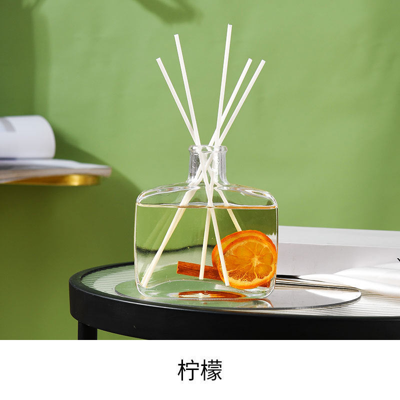 Preserved flower flameless reed diffuser - long-lasting fragrance for toilets, bathrooms, bedrooms, and hotel air freshening (deodorizing)