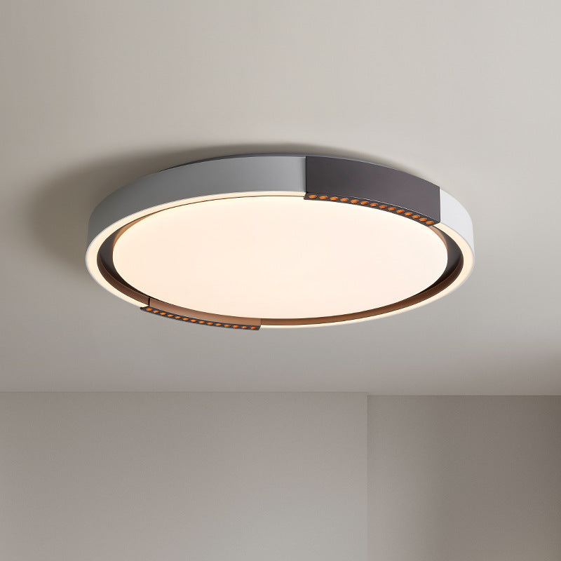 Master bedroom ceiling light Nordic room main light Zhongshan home improvement lighting minimalist round lighting modern minimalist bedroom light