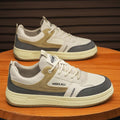 Men's winter 2025 new breathable hong kong style versatile dirt-resistant mesh shoes trendy lightweight soft sole athletic casual shoes