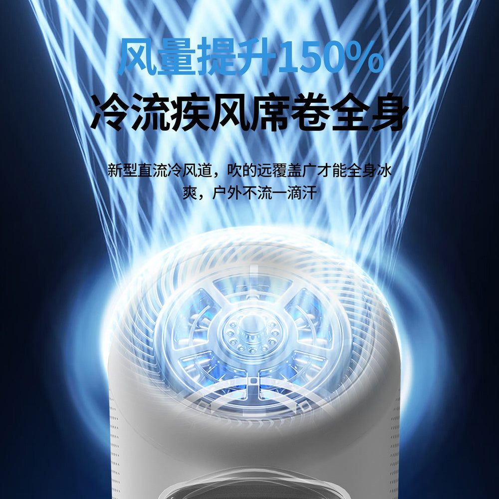 2026 new mini handheld fan - portable outdoor small high-speed turbine fan with smart digital display