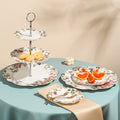 Fruit platter for home living room coffee table, light luxury style, high-end dry candy dish, front desk cake and dessert stand, snack display tray