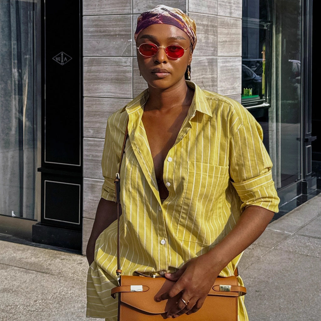 European and American large-size women's lapel cardigan yellow shirt shorts set women's African casual foreign style new two-piece set