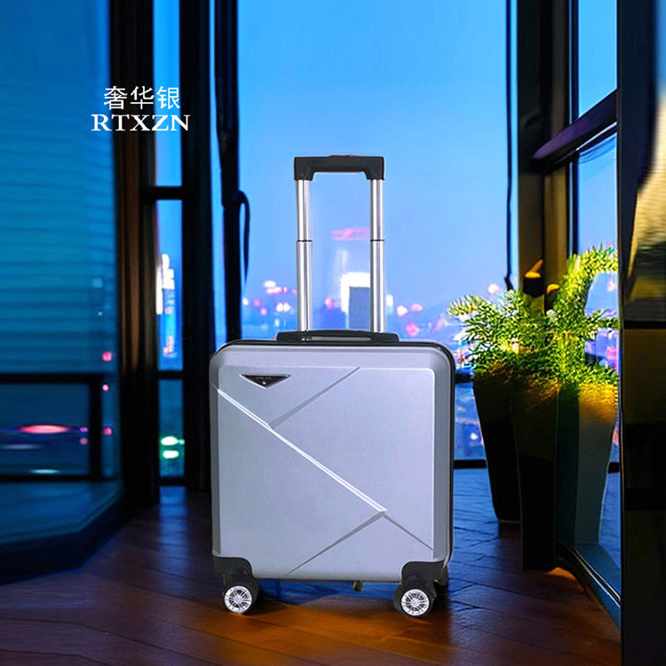 New 18-inch universal wheel trolley case 20-inch boarding case password bag suitcase candy-colored suitcase