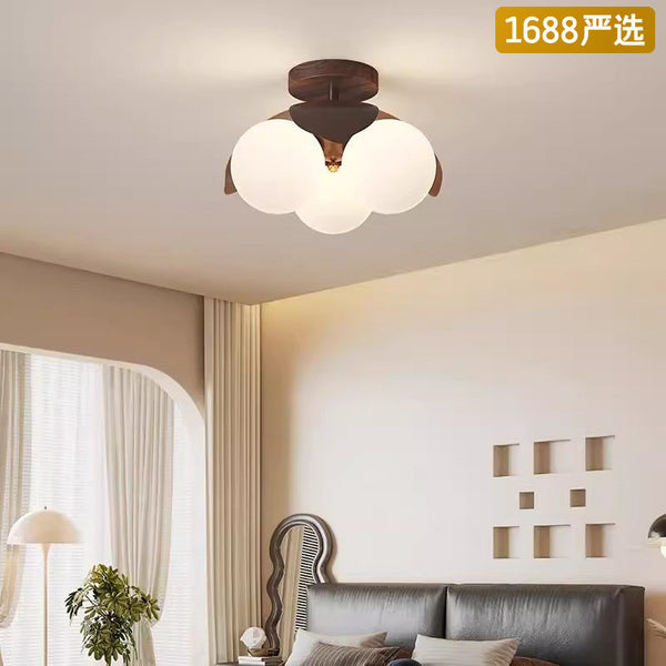 [Strict Selection] Medieval Main Light Children's Room LED Ceiling Light Advanced French Retro Room Restaurant Lighting