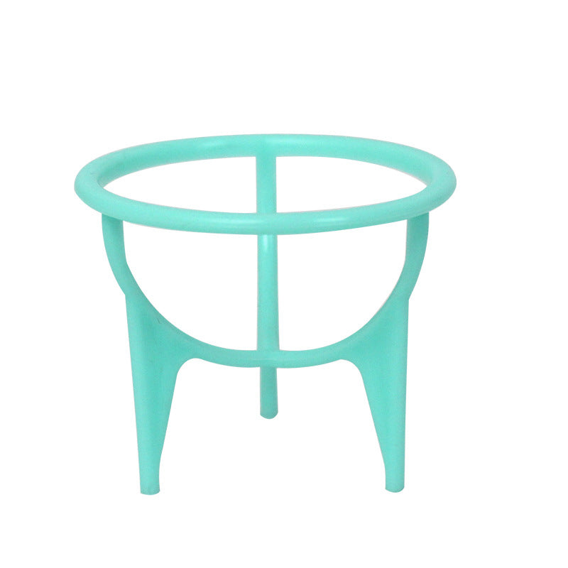 Manufacturer's source of beauty egg holder, plastic shelf, three-legged drying rack, powder puff shelf, beauty egg holder storage holder