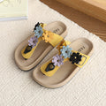 Vancahao soft bottom non-slip outwear slippers for women  summer ugly flip-flops retro birkenstock sandals