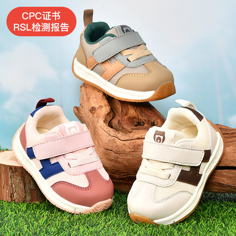 Toddler shoes for boys, spring and autumn, 0-1-2 years old, soft sole infant shoes, children's shoes, infant and toddler shoes for girls
