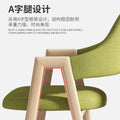 Scandinaviancasualnew arrivala-shaped chair backrest popular restaurant chair backrest makeup chair for home student writing chair