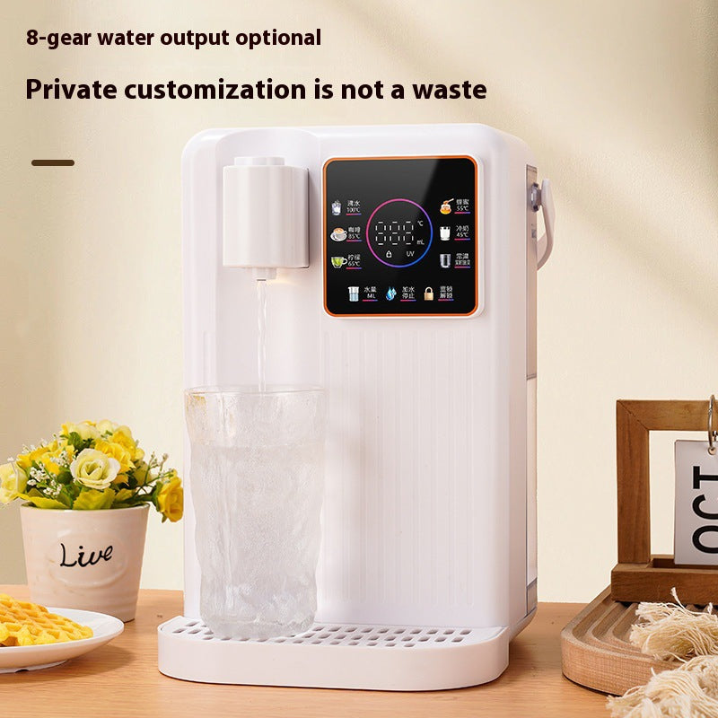 Smart color screen countertop water dispenser with tank - instant boil & hot water, perfect for formula, tea, and direct drinking - us plug, cross-border e-commerce