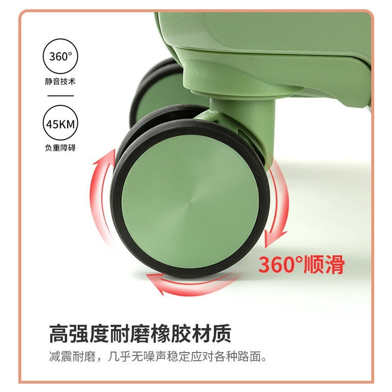 Processing suitcase Women's trolley case Men's strong and durable Student universal wheel password Suitcase Leather case Sub-bag