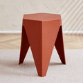 For home plastic stool stackable scandinavianpopular round stool thick rubber stool casual modern dining table chair high stool