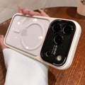 Large window suitable for iphone17 mobile phone case leica transparent magnetic suction apple 16/15promax/14 protective cover