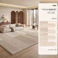 Carpet living room cream style no-wash and wipeable waterproof medieval style sofa coffee table thickened soundproof floor mat bedroom floor