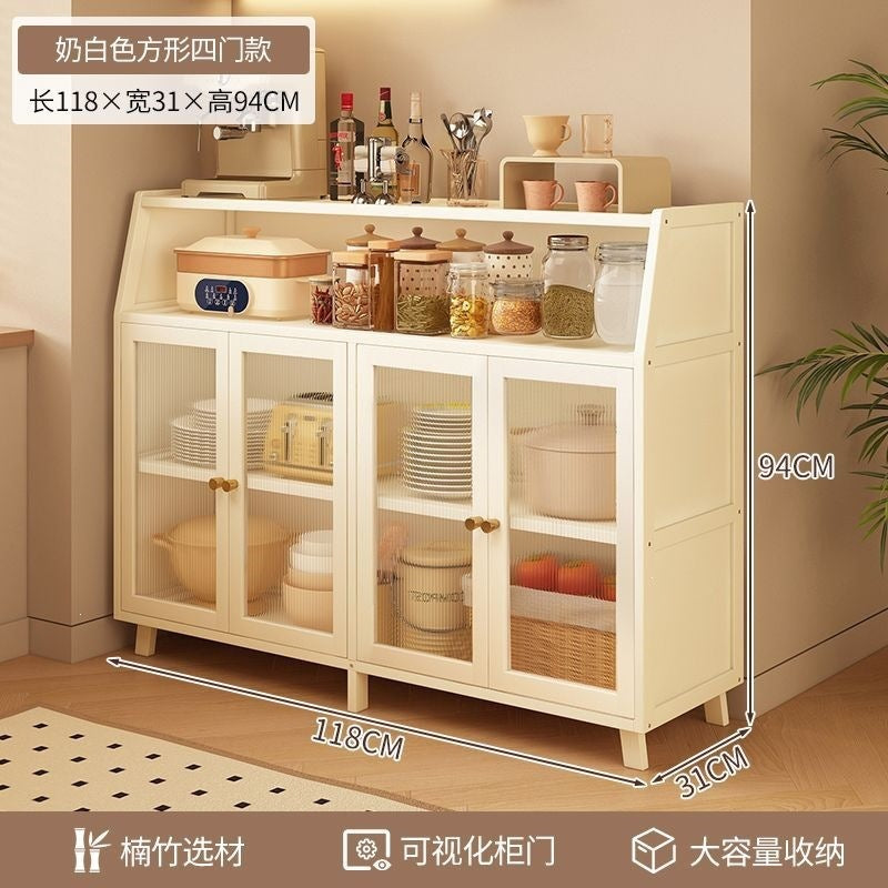 Entrance hall cabinet for home sideboard living room wall-mounted tea cabinet side cabinet multi-functional kitchenware storage rack