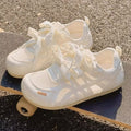 Hollow breathable white shoes women's 2026new arrivalsummer mesh german training soft bottom not tired feet casual sports