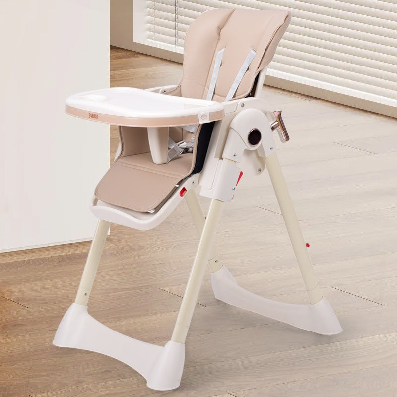 Baby dining chair foldable, reclining, rocking, portable baby eating seat, home baby meal rocking chair