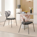 Italian minimalist modern chair - nordic style home, hotel, light luxury backrest dining chair - creative restaurant & cafe chair