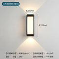 Led modern minimalist waterproof wall light outdoor courtyard lamp double head balcony light hotel corridor living room staircase wall sconce