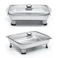 35*27 wide-rimmed glass lid four-burner stove