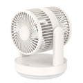 25 new japanese and korean double-head circulating fan office desktop double motor high wind usb light desktop fan