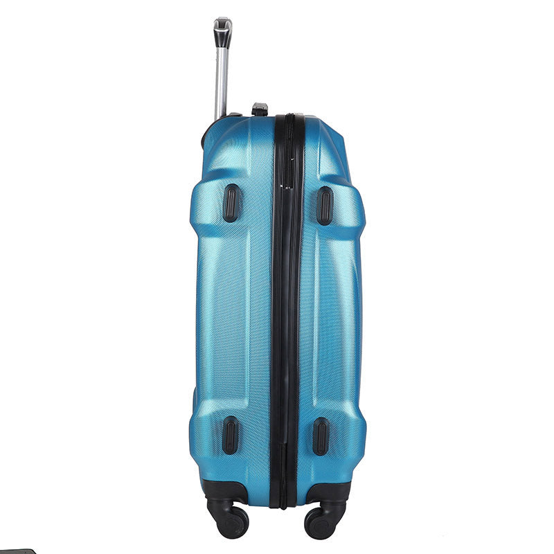 Cross-border 2025 new abs material trolley case, dustproof and strong travel boarding case, thickened universal wheel password box