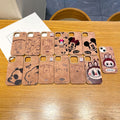 Suitable for apple 16promax brown mobile phone case iphone12 anti-fall tpu protective cover x apple 17 adaptation