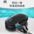 Viewsonic mw640 wireless bluetooth dual-mode mouse - type-c charging - ideal for office, gaming, and laptops