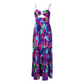 D299 cross-border summer new arrivals: european and american style sexy camisole dress, printed sleeveless sexy backless foreign trade maxi dress