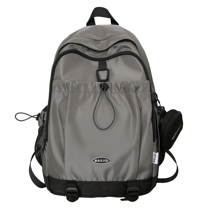 2024 new lightweight travel backpack - minimalist design for men, high school & middle school students, large capacity, women's college student bookbag